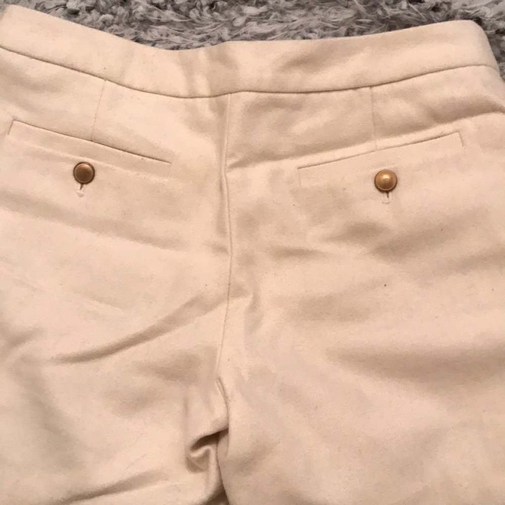 Wool Button Shorts - Picture 3 of 5